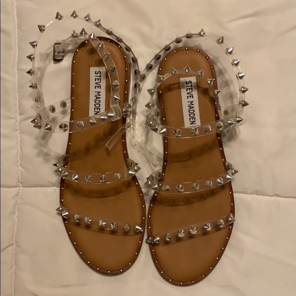 Steve Madden Transport Studded Strappy Sandals